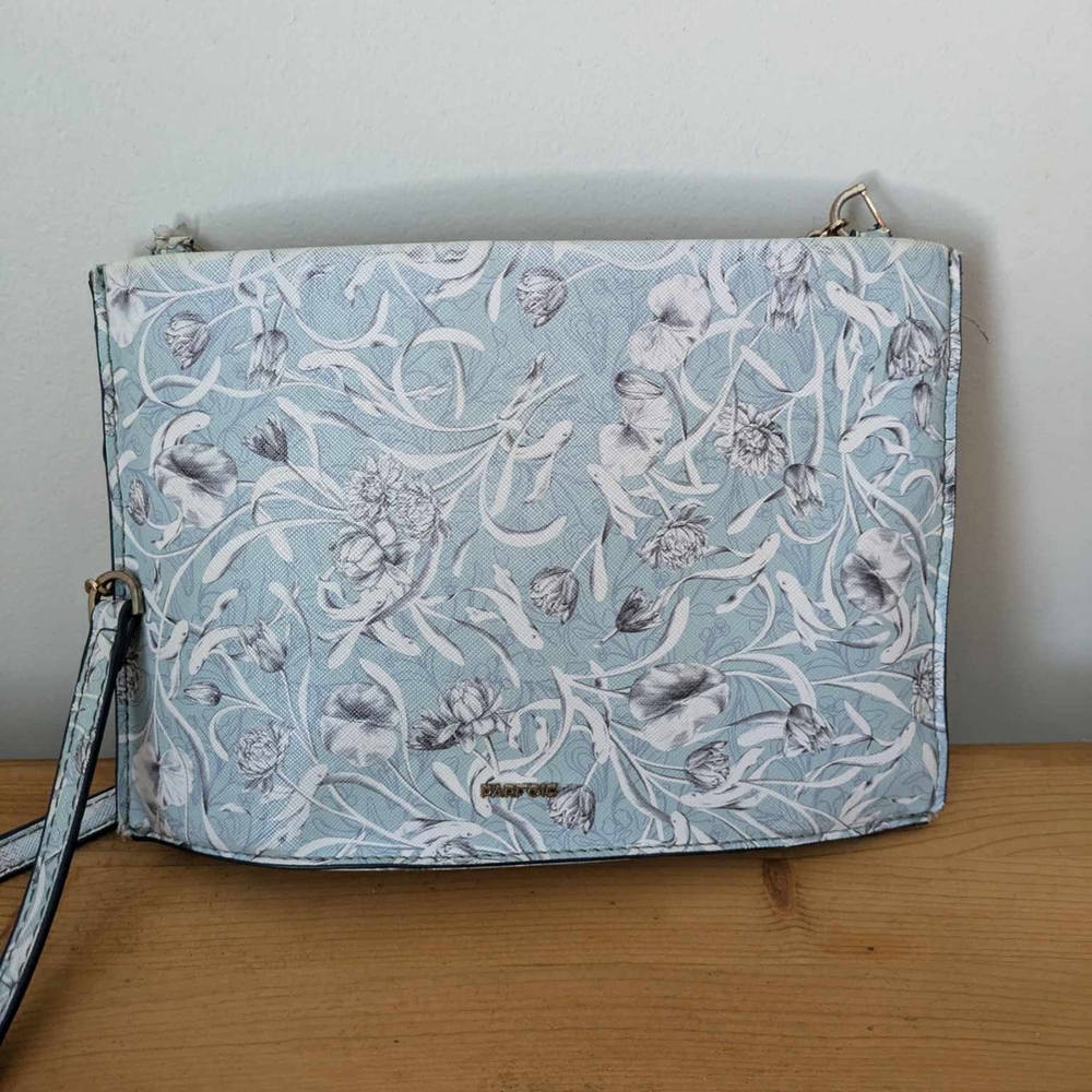 Floral Blue Women's Bag